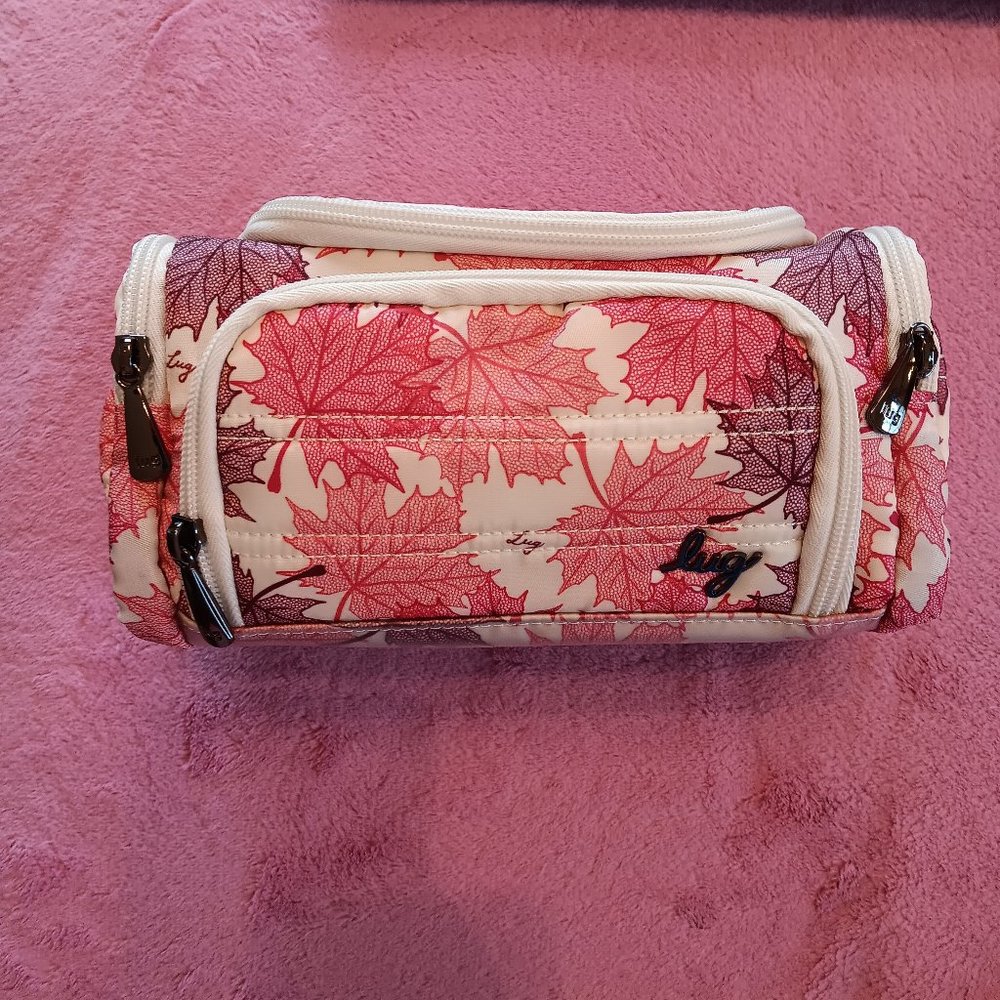 Lug Trolley Mini Cosmetic Case in Maples Cream